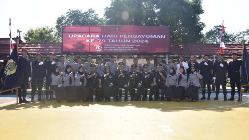 Rutan Pinrang Peringati Hari Pengayoman Kementerian Hukum dan HAM ke 79