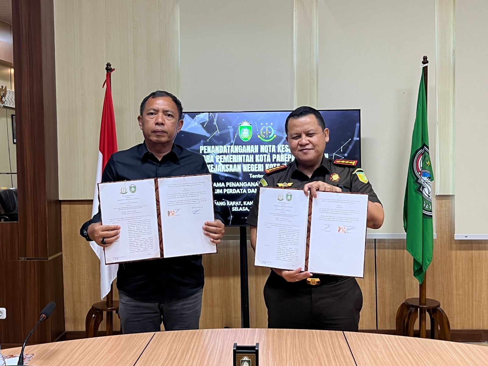 Pemkot Parepare dan Kejari Teken MoU, Upaya Peningkatan Efektivitas Penegakan Hukum