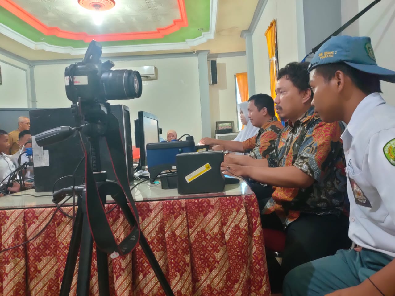 Ribuan Pelajar Ikuti Perekaman E-KTP untuk Gunakan Hak Pilih di Pilkada Pinrang