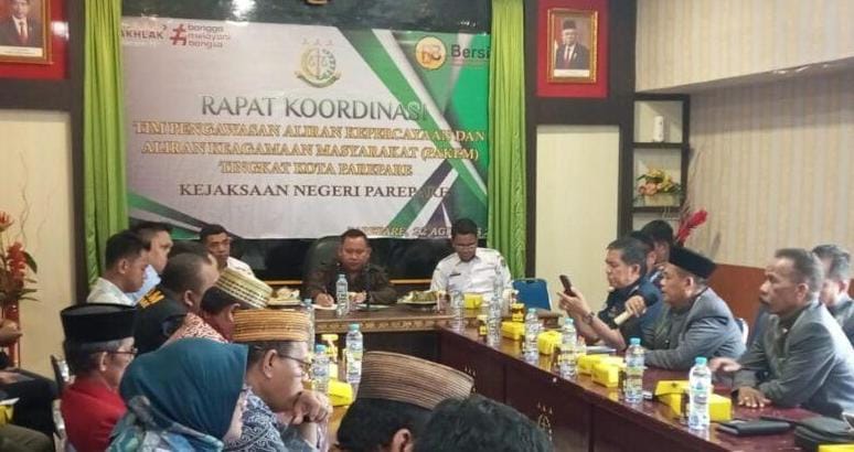 Tim Pakem Parepare Gelar Rakor, Deteksi Potensi Penyimpangan