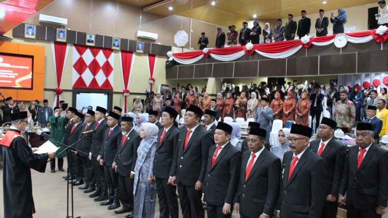 25 Anggota DPRD Parepare Terpilih Periode 2024-2029 Dilantik