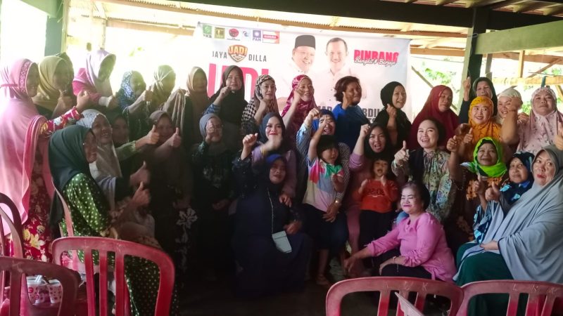 Emak-emak Siap Berjuang Menangkan Pasangan JADI di Pilkada Pinrang