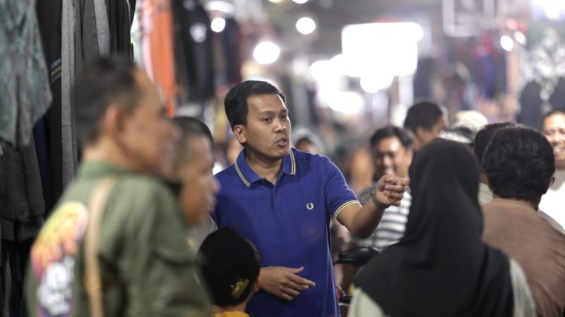 ANH Berbaur dengan Masyarakat di Pasar Senggol