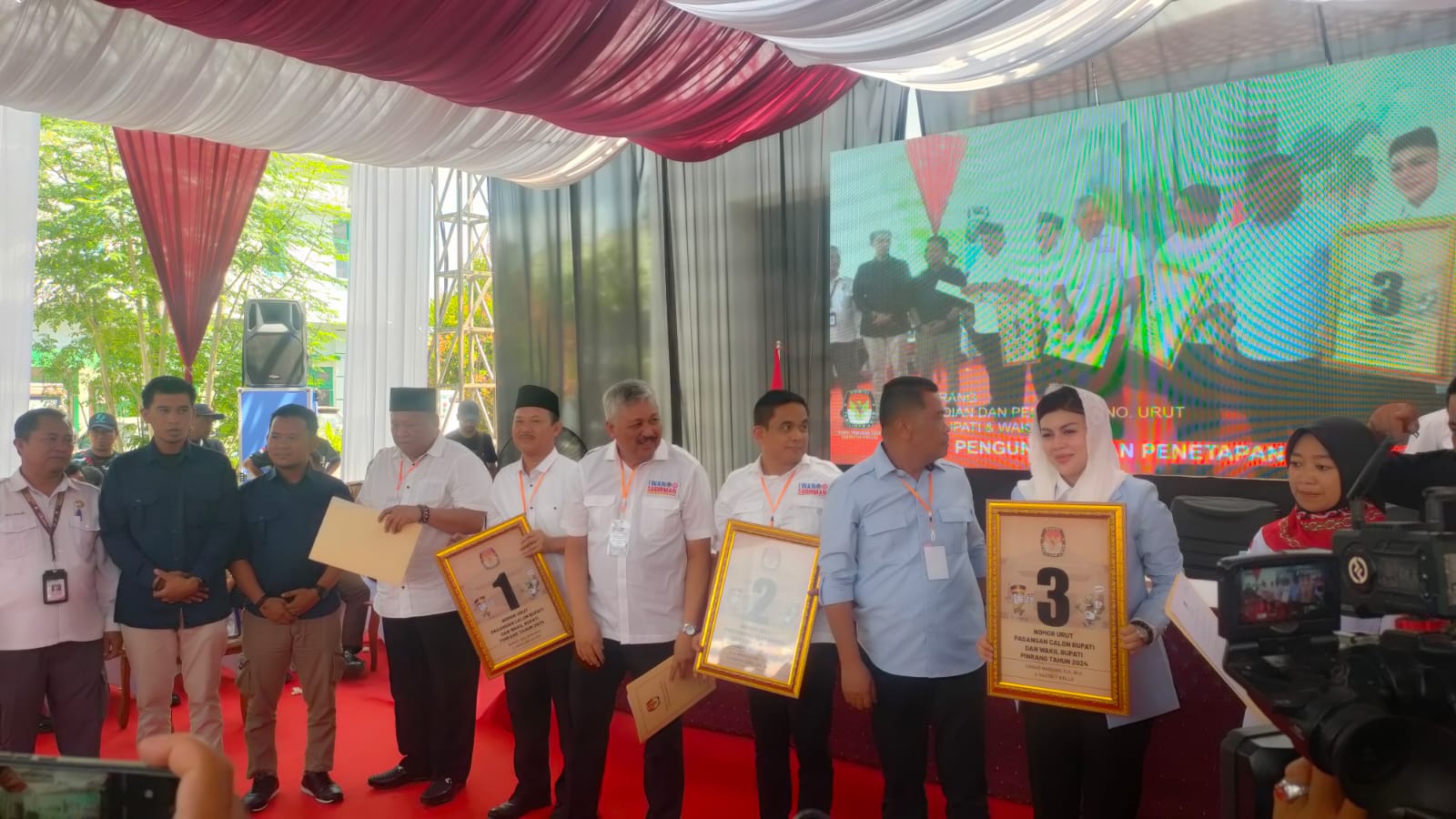 Ingat, Ini Nomor Urut Paslon Jagoan Anda di Pilkada Pinrang