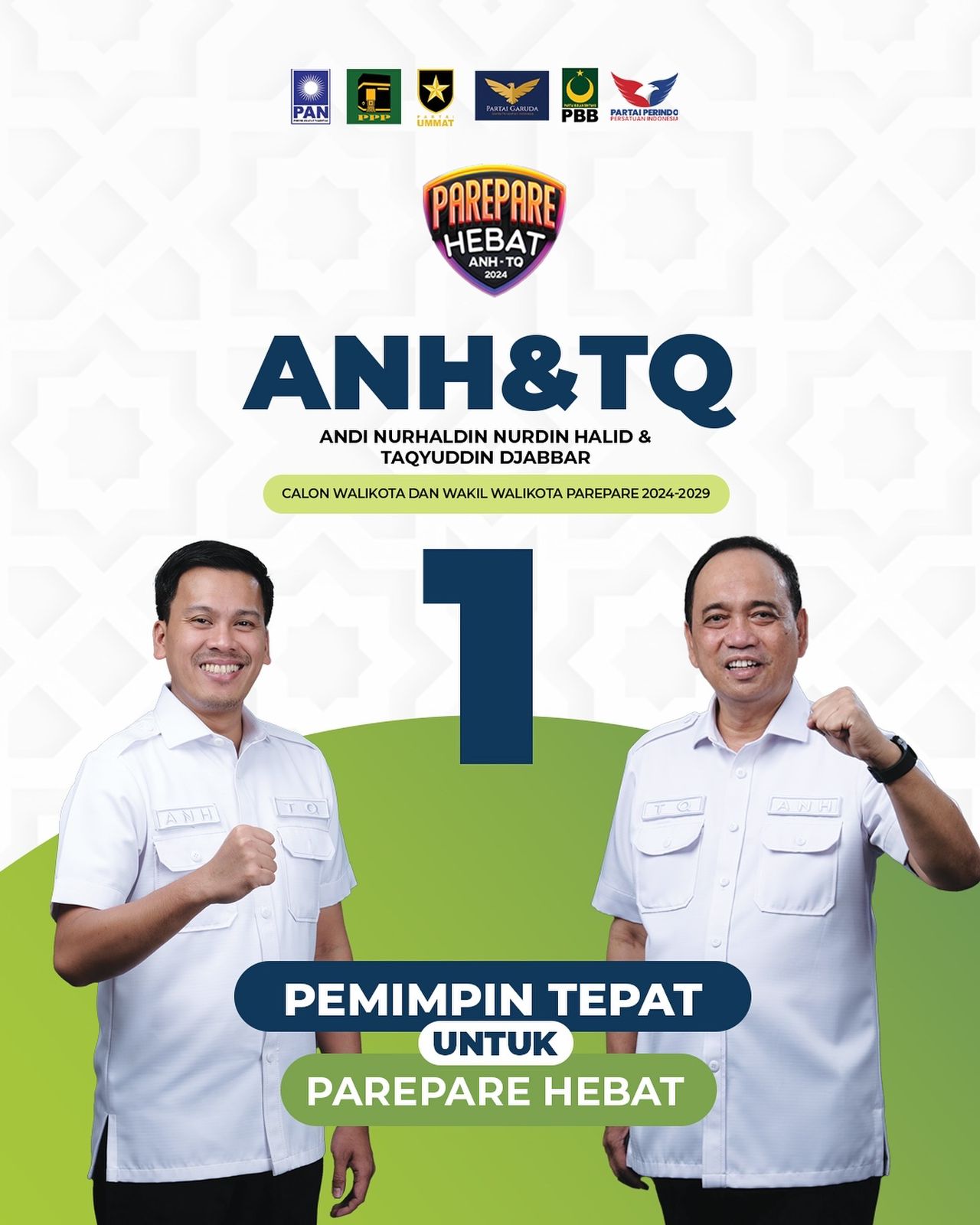 Paslon ANH TQ Dapat Nomor Urut 1, Simbol Pemimpin Tegas dan Visioner