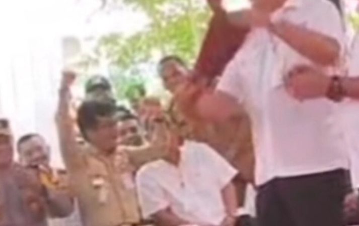 Viral Video Sekda Pinrang Girang di Pencabutan Nomor Paslon