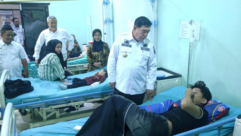 Pj Wali Kota Parepare Abdul Hayat Sidak di Puskesmas Cempae