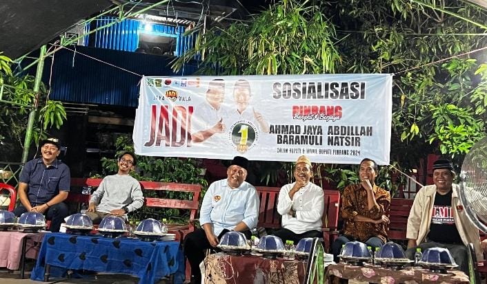 Cabup Nomor 1 AJB Sapa Ribuan Warga Kanni