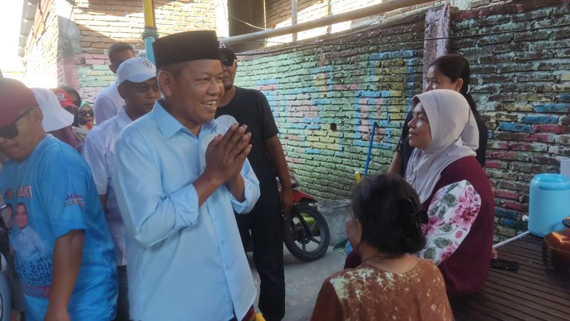 Bersama Pendukung dan Sister, Paslon Nomor 2 MZ Berbakti Blusukan di Cappa Ujung