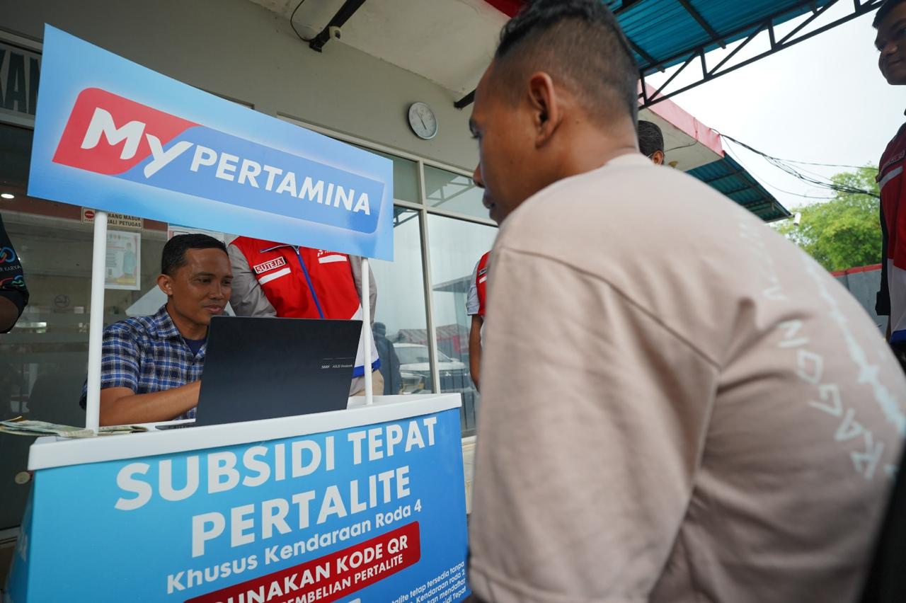 Pertamina Sulawesi Uji Coba Implementasi Pembelian BBM Pertalite Menggunakan QR Code di Wilayah Sulselbar