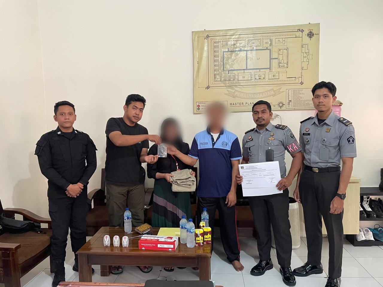 Petugas Rutan Pinrang Gagalkan Penyelundupan Narkoba Jenis Sabu ke dalam Rutan