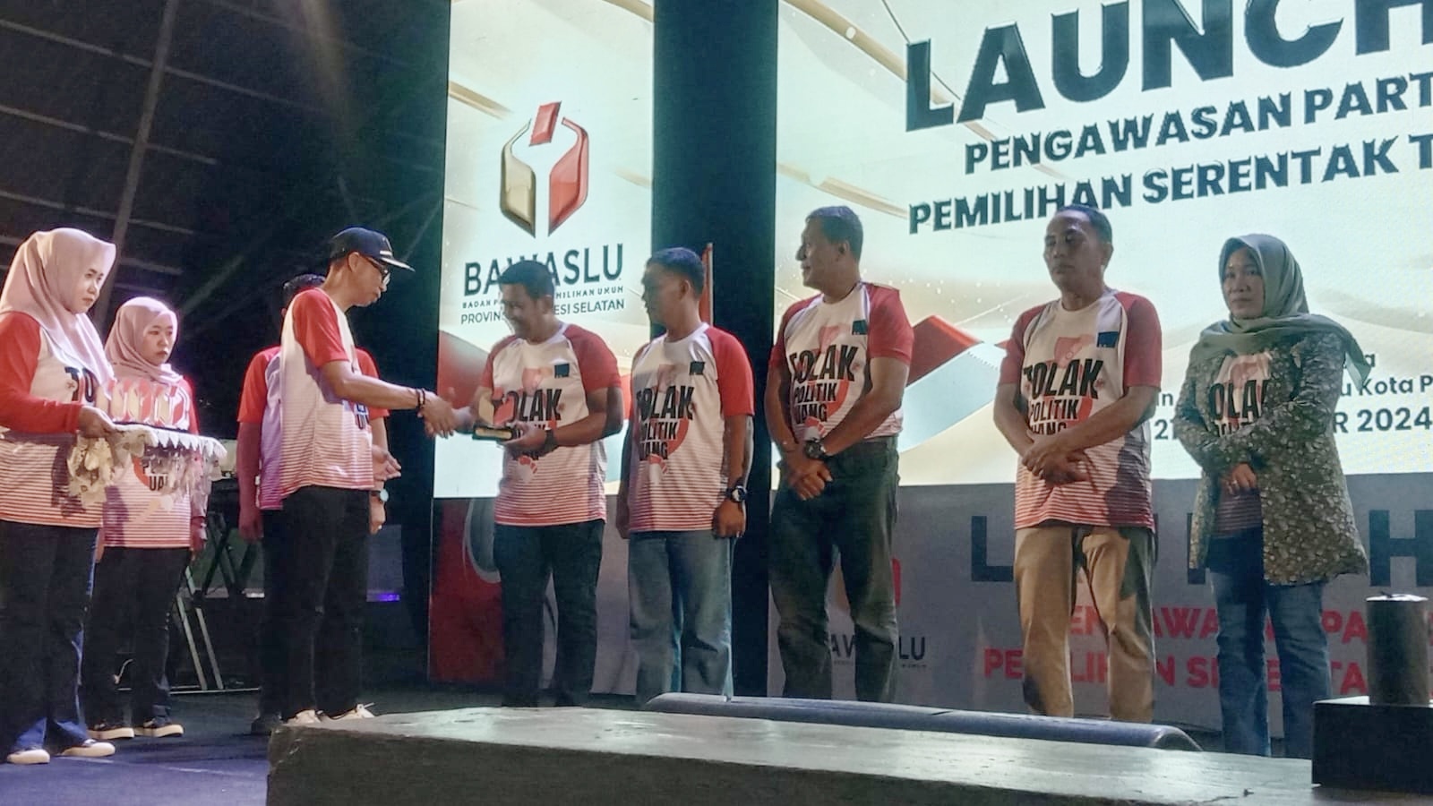 Tolak Politik Uang, Bawaslu Parepare Launching Pengawasan Partisipatif Pemilihan Serentak