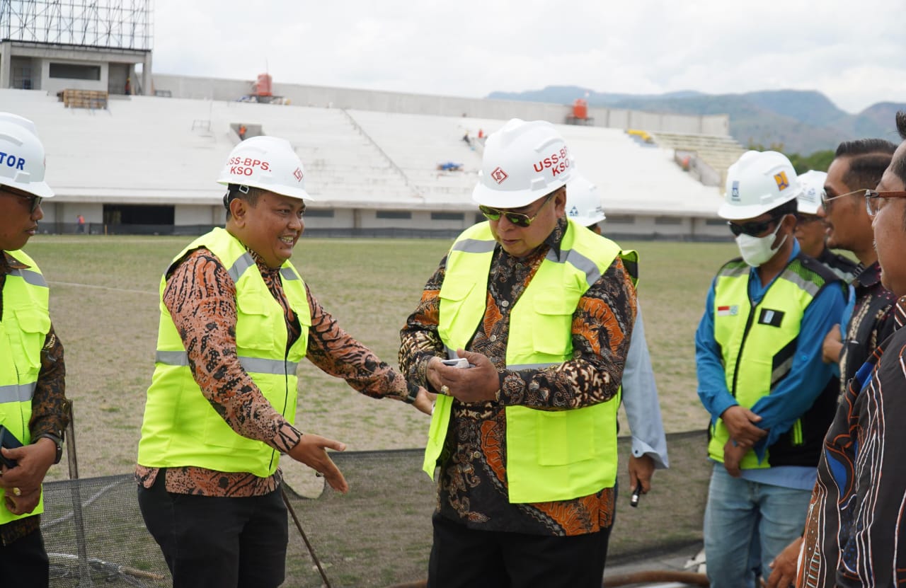 Progres 54 Persen, Stadion GBH Markas PSM Makassar Ditarget Rampung Tahun Ini