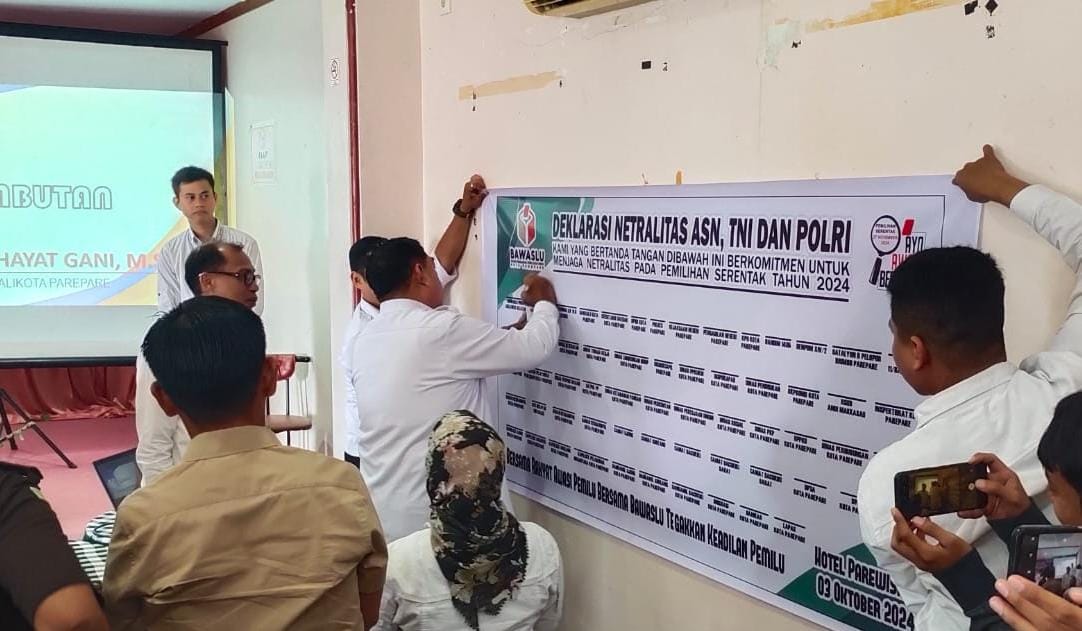 Pj Wali Kota Parepare Tegaskan ASN Jaga Netralitas di Pilkada
