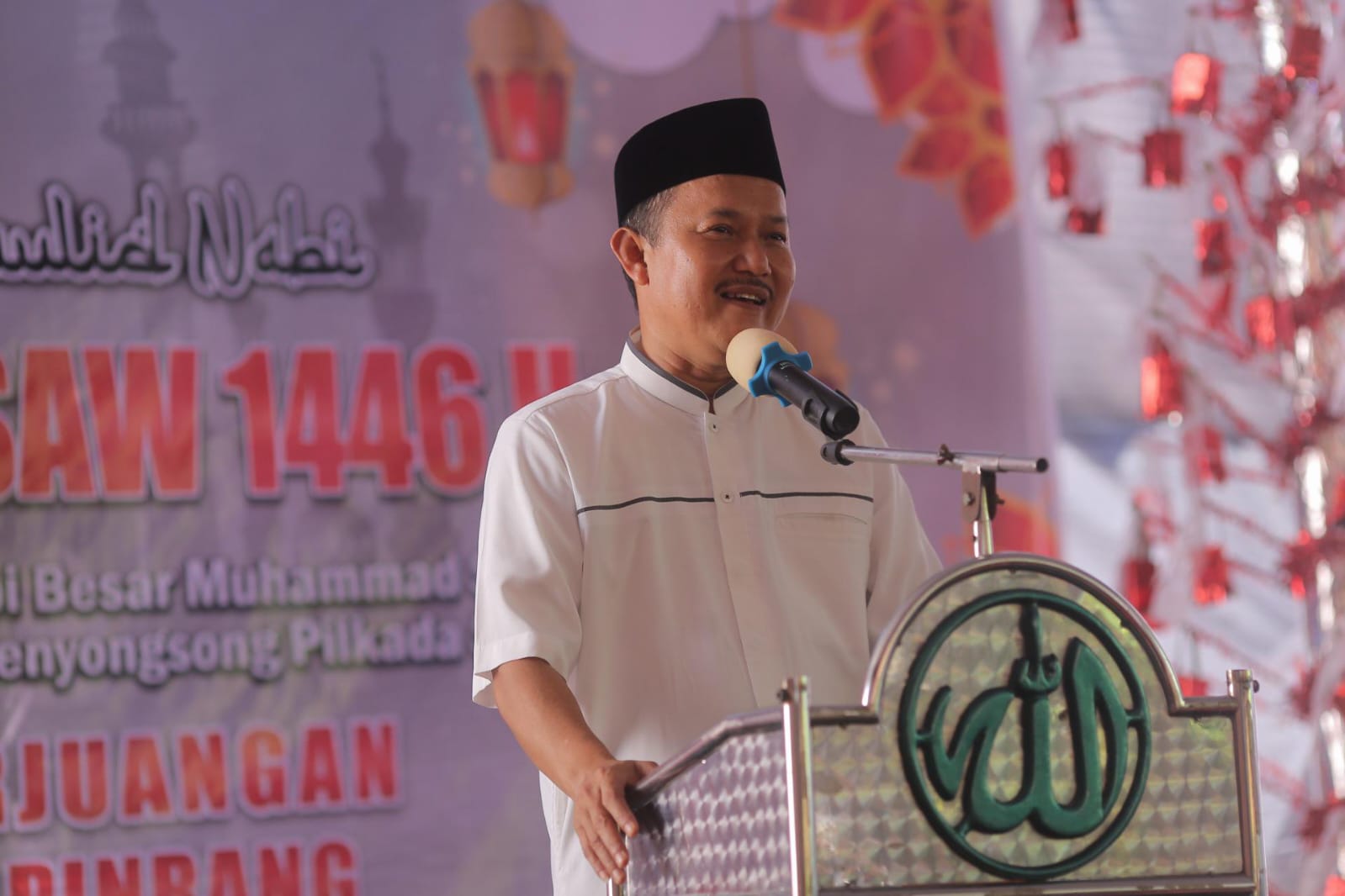 Abdillah Natsir Imbau Masyarakat Tidak Golput di Pilkada Pinrang