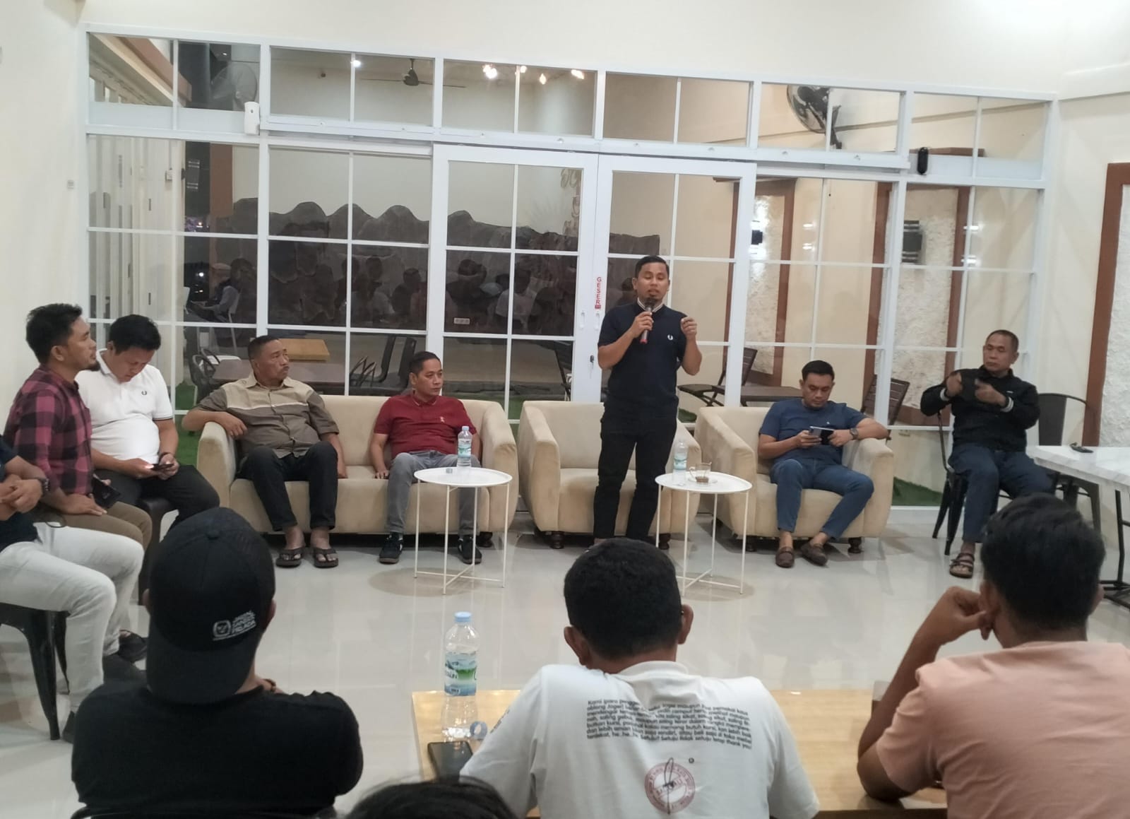 Silaturahmi dengan Jurnalis, TSM-MO Berpesan Jaga Pilkada Damai dan Aman