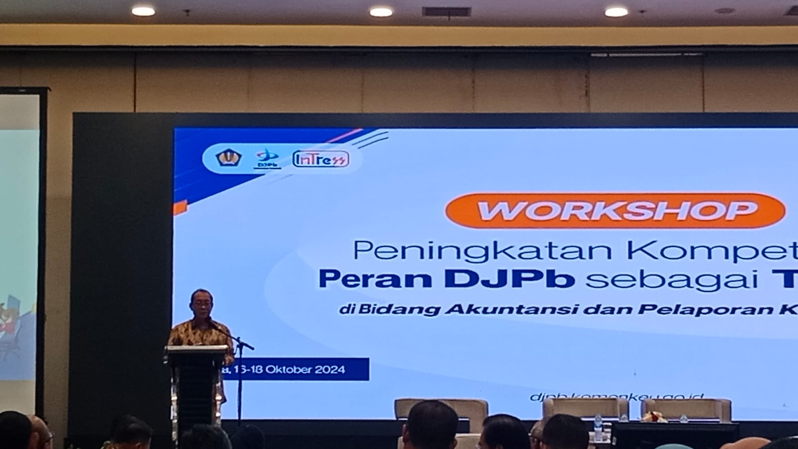 Workshop Peningkatan Kompetensi Peran DJPb sebagai Trefa di Bidang Akuntansi dan Pelaporan Keuangan
