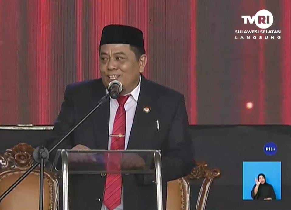 Live di TVRI, KPU Pinrang Sukses Selenggarakan Debat Perdana Paslon Pilkada