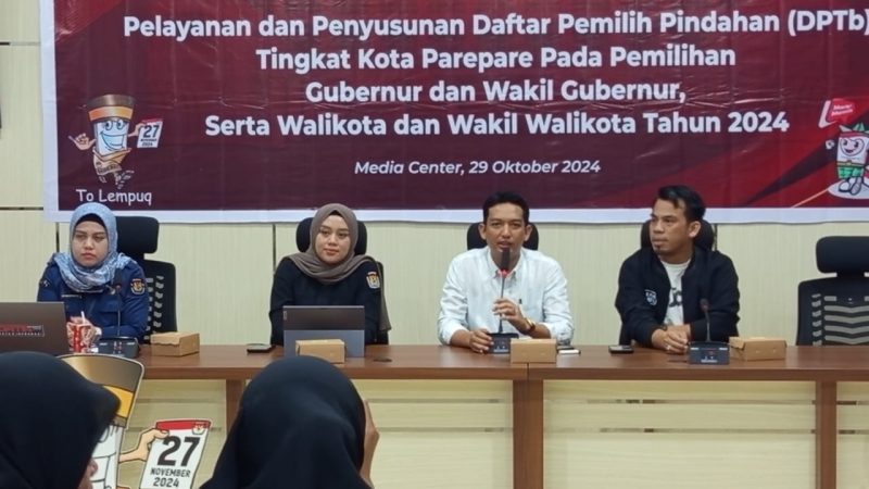 KPU Parepare Sosialisasi Pelayanan dan Penyusunan DPTb Pilkada