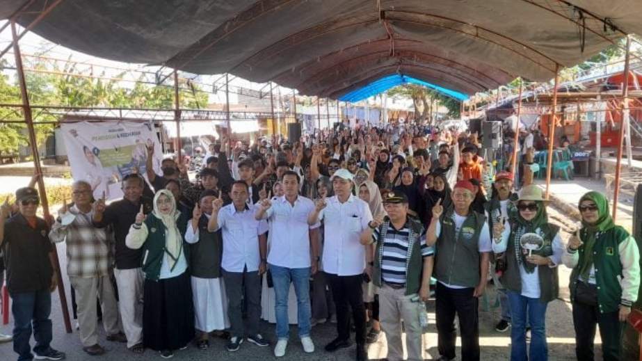 Paslon Nomor 1 ANH-TQ Disambut Antusias Warga saat Kampanye Terbuka di Soreang