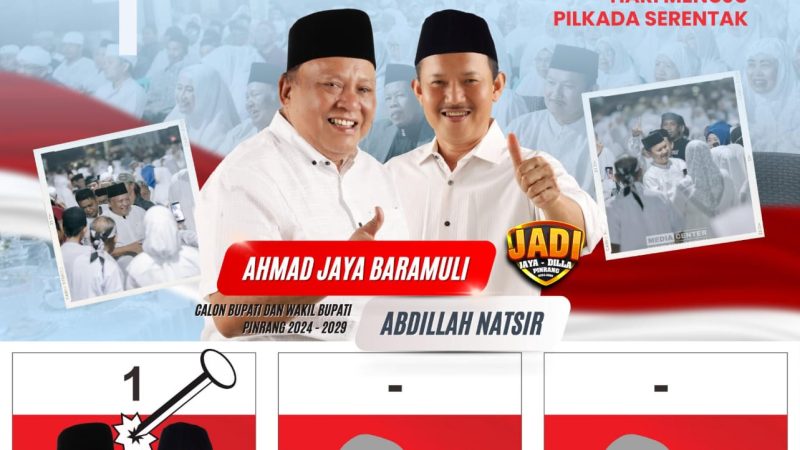 Purnawirawan Polri Harap Jaya-Dillah jadi Solusi Pinrang ke Depan