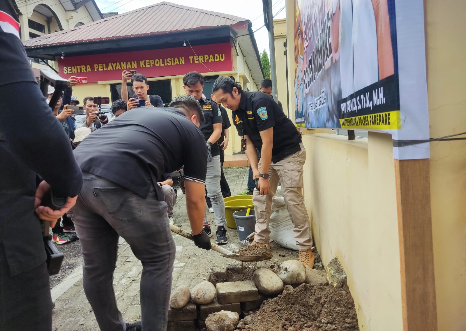 1 Kilogram Sabu Dimusnahkan Polres Parepare