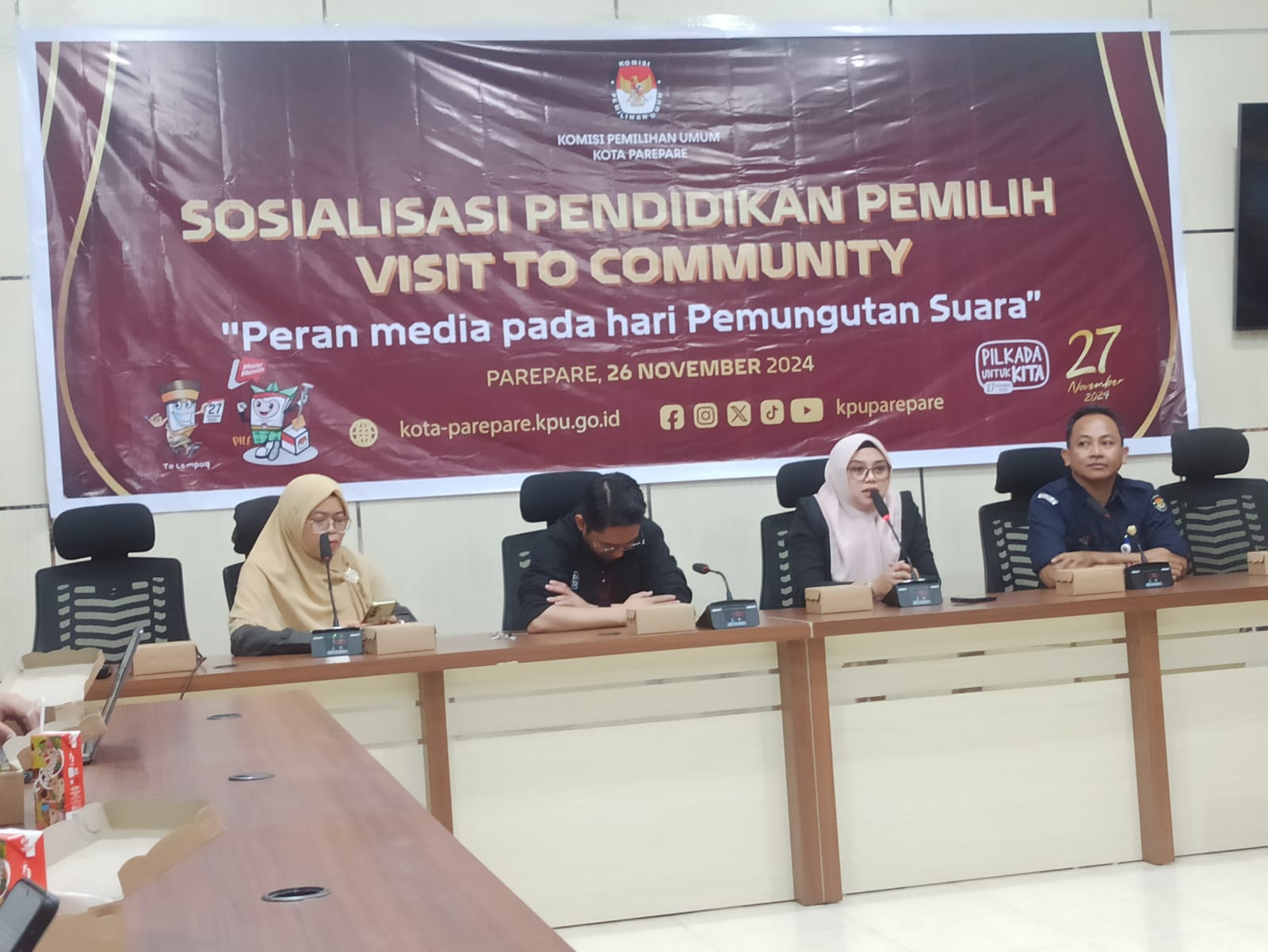 Dua Lembaga Survei Ini Terdaftar untuk Hitung Cepat Hasil Pilkada Parepare