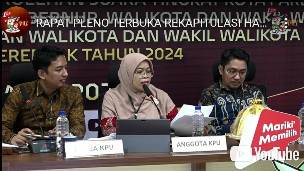 TSM-MO Raih Suara Terbanyak Hasil Rekapitulasi KPU di Pilwalkot Parepare 2024