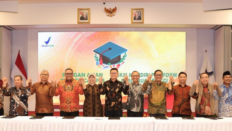 Mahasiswa Dapat Kesempatan Belajar Riset di BPOM Pimpinan Taruna Ikrar