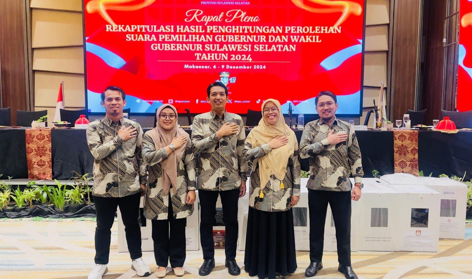 KPU Parepare Tunggu Surat MK untuk Penetapan Paslon Pilwalkot Terpilih