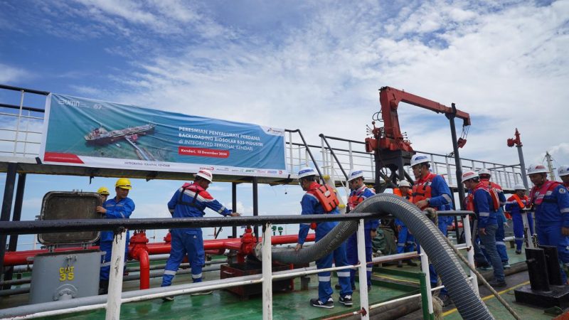 HUT ke 67, Pertamina Sulawesi Resmikan Jetty Kapal Industri dan Penyaluran Perdana Backloading Biosolar B35 di Kendari