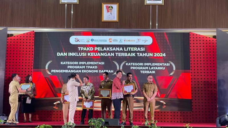 Pemkab Pinrang Raih Penghargaan dari TPAKD Pemprov Sulsel