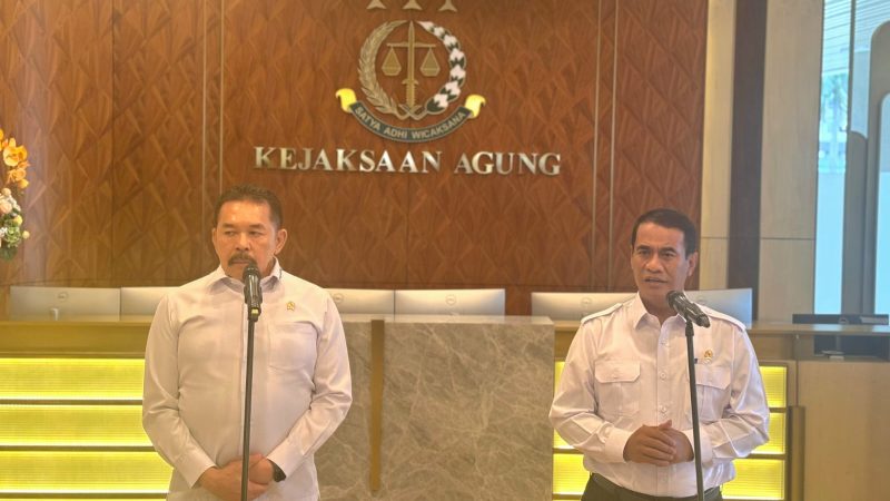 Mentan Amran Temui Jaksa Agung, Siap Tindak Tegas Penyelewengan di Sektor Pangan