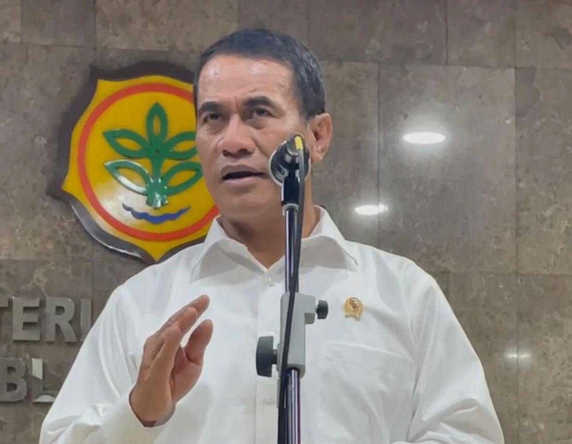 Mentan Amran Pastikan Stok Pangan Aman Jelang Nataru
