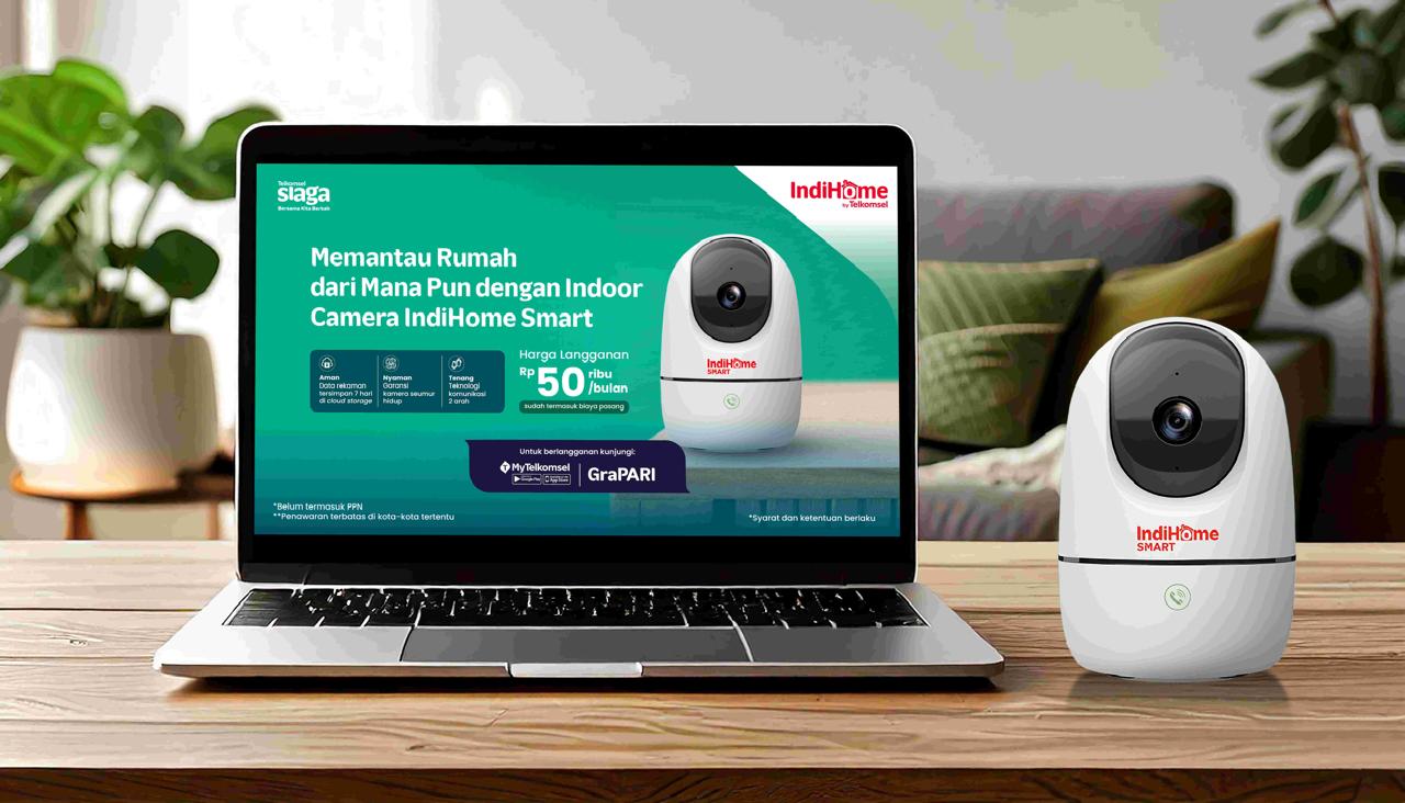Telkomsel Hadirkan IndiHome SMART Camera, Solusi Rumah Pintar dengan Teknologi Keamanan Terkini untuk Pelanggan