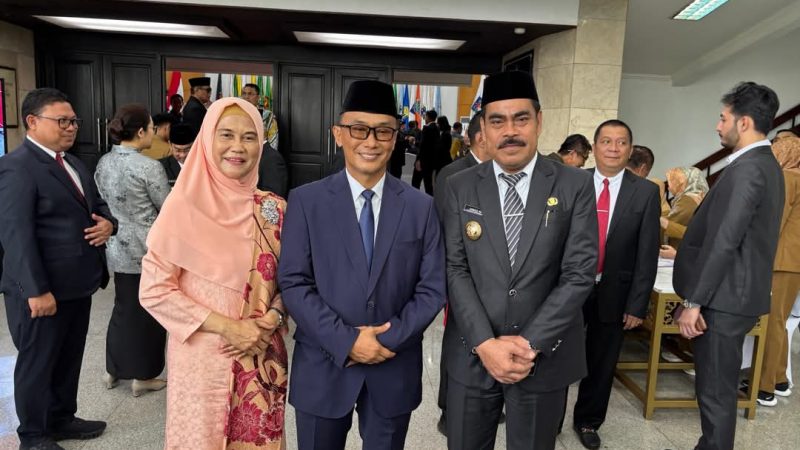 Pj Bupati Pinrang Hadiri Pelantikan Pj Gubernur Sulsel