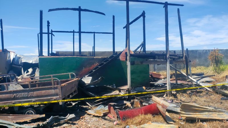 Labfor Polda Sulsel Olah TKP di Asrama Ponpes Patobong yang Terbakar