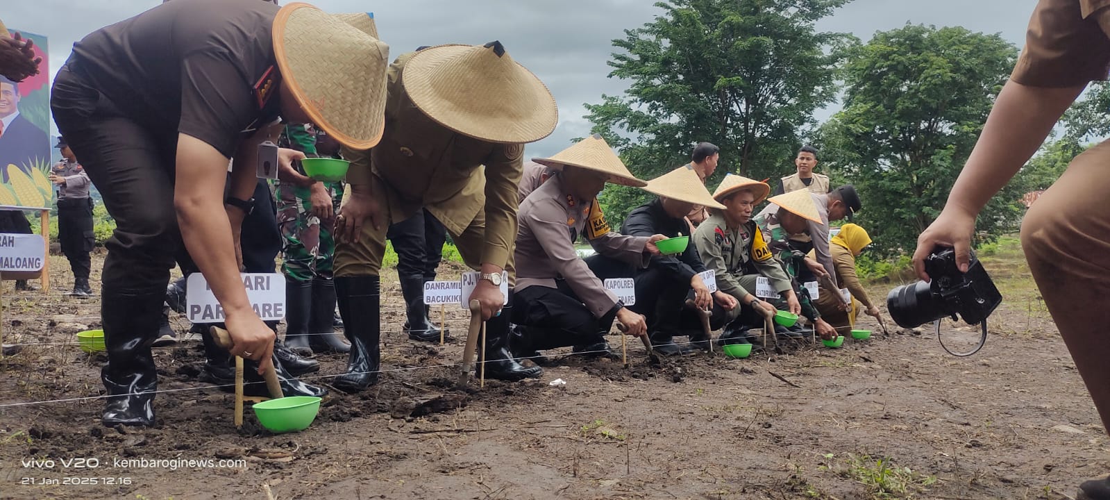 Dukung Swasembada Pangan, Pemkot Parepare Ikut Sukseskan Penanaman Jagung Serentak Satu Juta Hektar