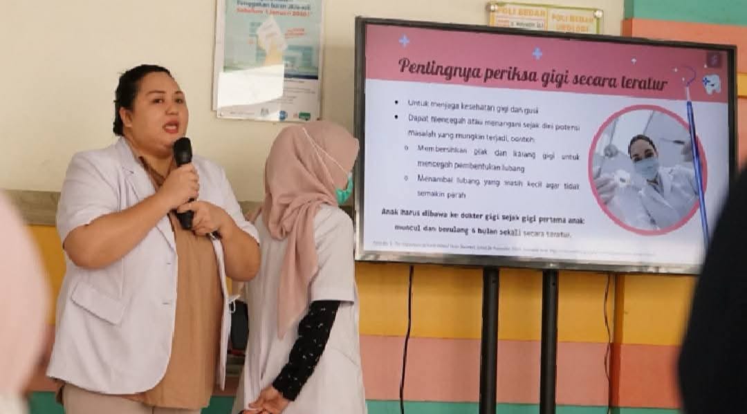 PKRS RSUD Andi Makkasau Edukasi Kesehatan Gigi untuk Ibu Hamil dan Anak-Anak