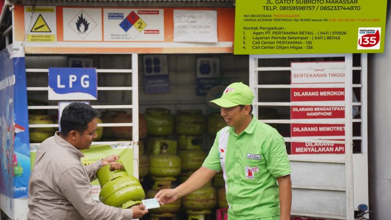 Pertamina Sulawesi Pastikan Distribusi LPG 3 Kg Tepat Sasaran dari Pangkalan Resmi