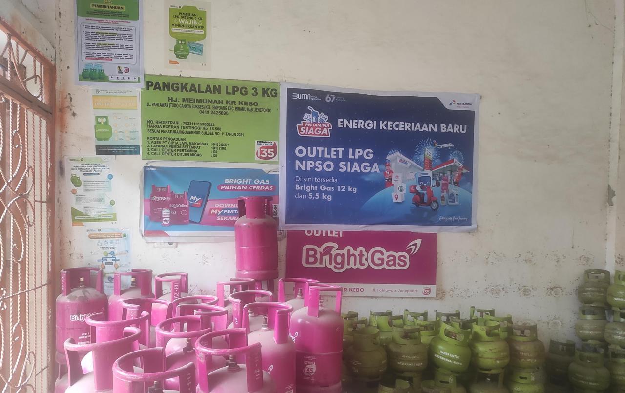 Pertamina Sulawesi Upayakan Pasokan LPG Aman dan Distribusi Terkendali, Penjualan di Pangkalan dan Sub Pangkalan Lancar