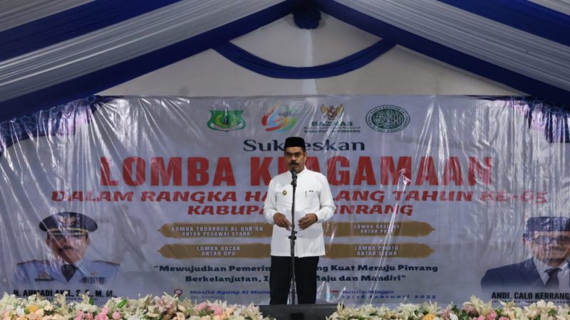 Sambut HUT Pinrang ke 65, Pemkab Gelar Lomba Keagamaan