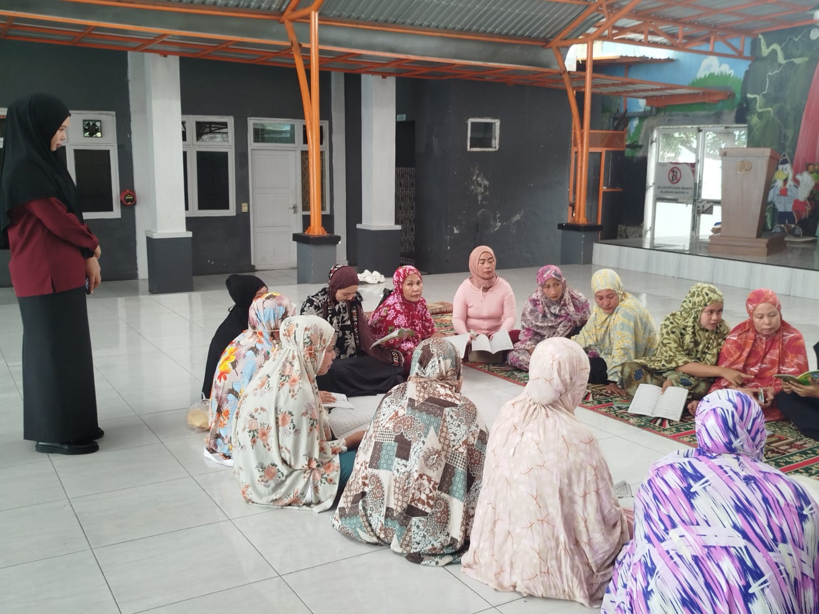 Lapas IIA Parepare Gandeng Yayasan Al Wahdah Islamiyah, Beri Bimbingan Keagamaan Gratis Bagi WBP Perempuan