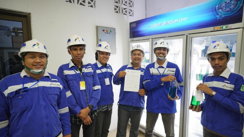 HMI Badko Sulselbar Cek Kualitas dan Kuantitas BBM Pertamax di Integrated Terminal Makassar