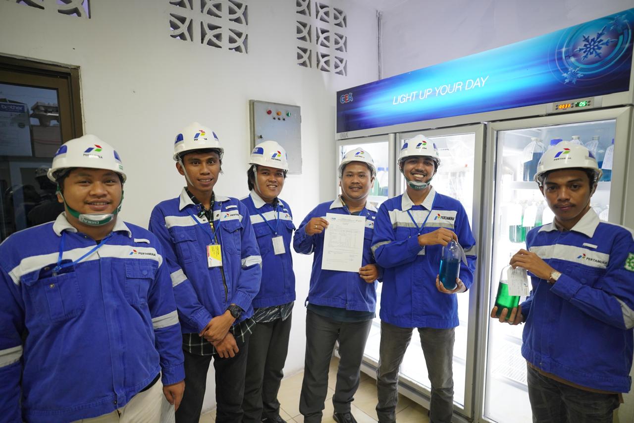 HMI Badko Sulselbar Cek Kualitas dan Kuantitas BBM Pertamax di Integrated Terminal Makassar