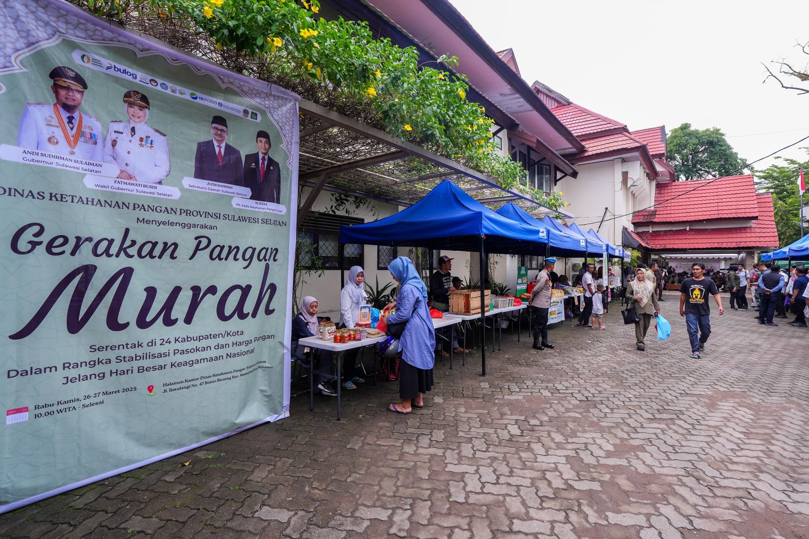 Gerakan Pangan Murah Sulsel jadi Rujukan Nasional, Badan Pangan Nasional Apresiasi