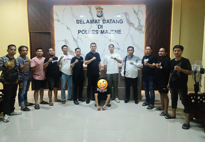 Reskrim Polres Pinrang Ringkus Rambo Pelaku Sobis di Majene