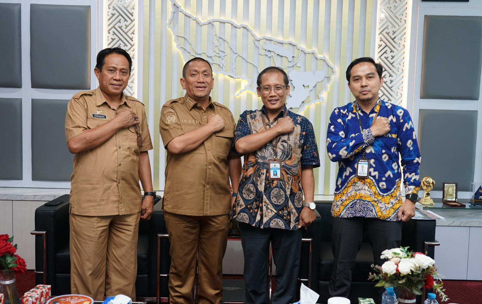 KPPN Palopo Audiensi Intress, Bupati Lutim Komitmen Jaga Pengelolaan Keuangan Pemda