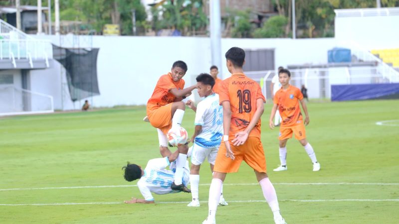 Laga Uji Coba, Tim Sepak Bola Pra Porprov Parepare Bermain Imbang 0-0 Lawan Bulukumba