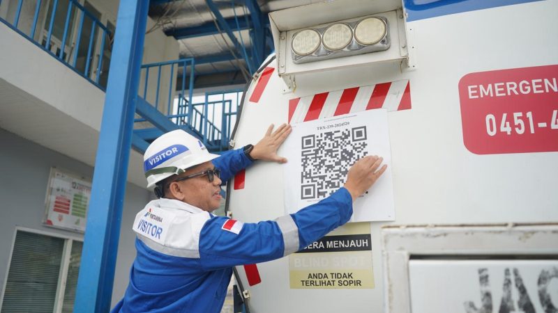 Pertamina Sulawesi Terapkan QR Code di Mobil Tangki dan Surat Pengantar Pengiriman BBM Industri